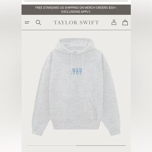 Authentic Taylor Swift 1989 hoodie size XS